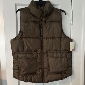 Army Green Puffer Vest